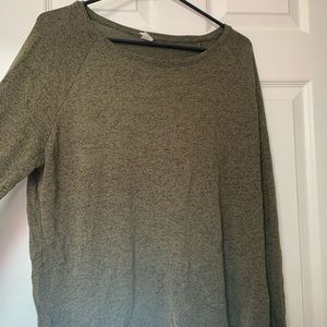 Green Old Navy Long Sleeve Women’s